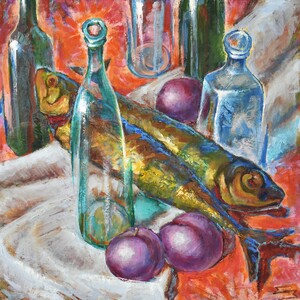 FISH AMONG BOTTLES. 2016