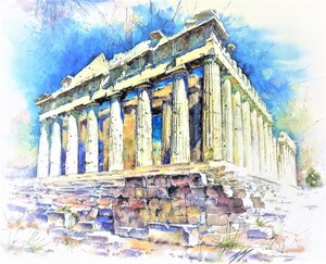 THE PARTHENON ON THE ACROPOLIS. Athens. 1998
