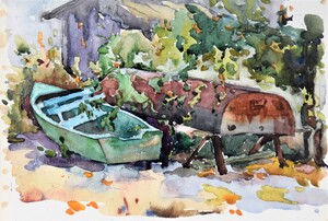 OLD BOATS. Kyiv. 1972