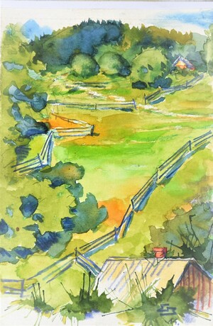 CARPATHIAN MOTIF. 1990