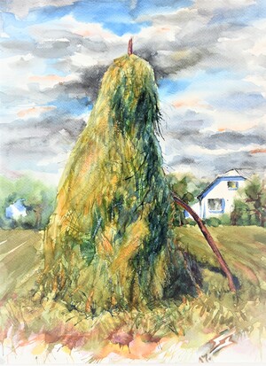 GREEN HAYSTACK. 2017